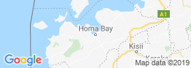 Homa Bay map